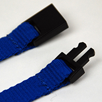 Veiligheidsclip lanyard 10 x 800 mm