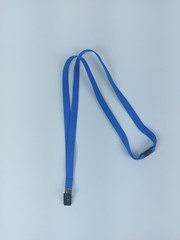 OUTLET! Lanyard Keycord 10x800 onbedrukt 1 Bulldog Clip