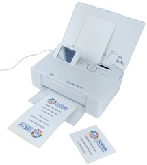 Full colour badge printer 