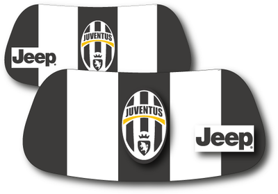 Gezichtstickers juventus