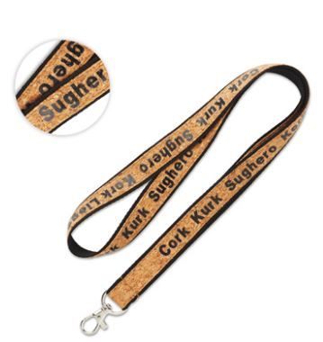 Kurk polyester lanyards