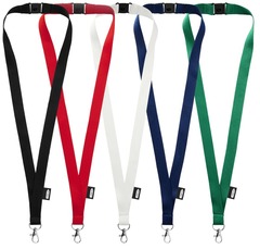 RPET Lanyard onbedrukt - 1 haak