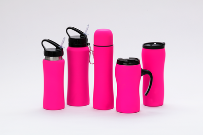 Creator meeting support   high end drinkfles   8142   roze   combinatie