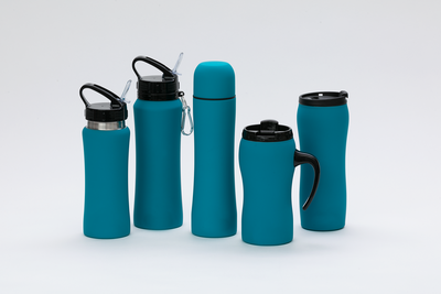 Creator meeting support   high end drinkfles   8142   turquoise   combinatie