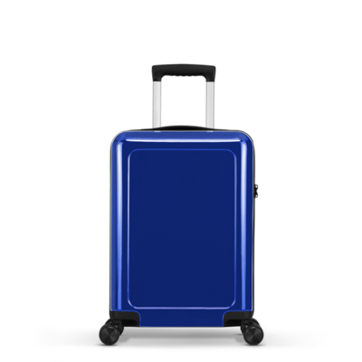 Handbagage   koffer   55 cm   donker   blauw  zonder   print