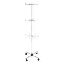 Lanyardhouder grondmodel 3X 8 armen
