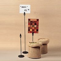 Prijskaartstandaard met klem 40 cm 2