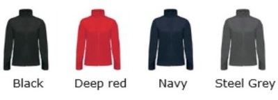 Fleece jacket colours
