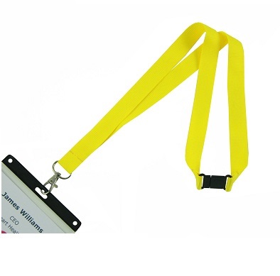 Lanyard geel 20x900 %281 haak%29