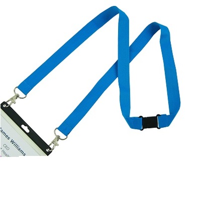 Lanyard kobalt blauw %2820x900%29 2 haken