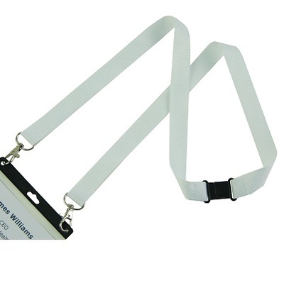 Lanyard 20x900 mm - 2 Haken - Onbedrukt - Creator Meeting Support