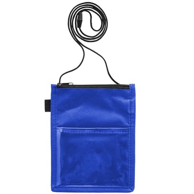 Badgewallet blue frontside