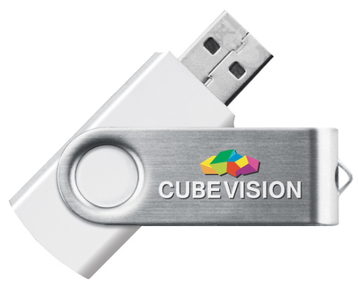 Usb twister open white cubevision